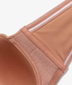 Bandeau coques fines bretelles amovibles, bonnet C-E