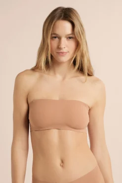 Bandeau en microfibre bretelles amovibles