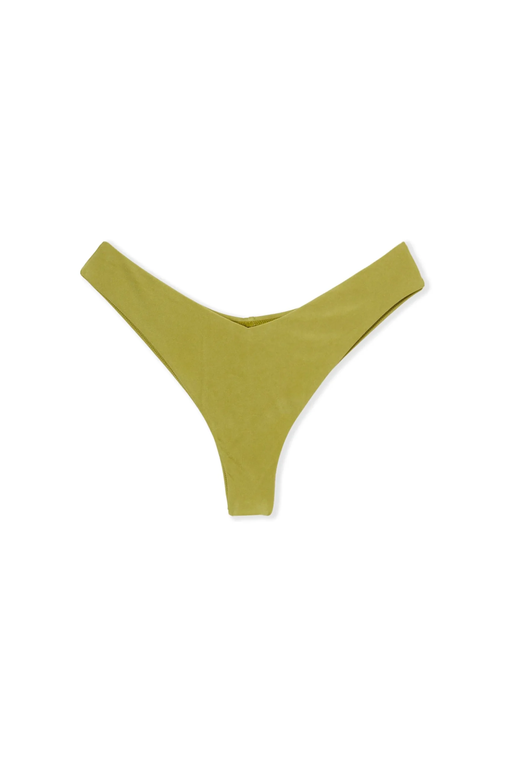 Bas de maillot brésilien high leg satiné - Etam x Hôtel Mahfouf