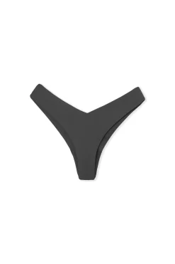 Bas de maillot de bain bikini brésilien high leg satiné