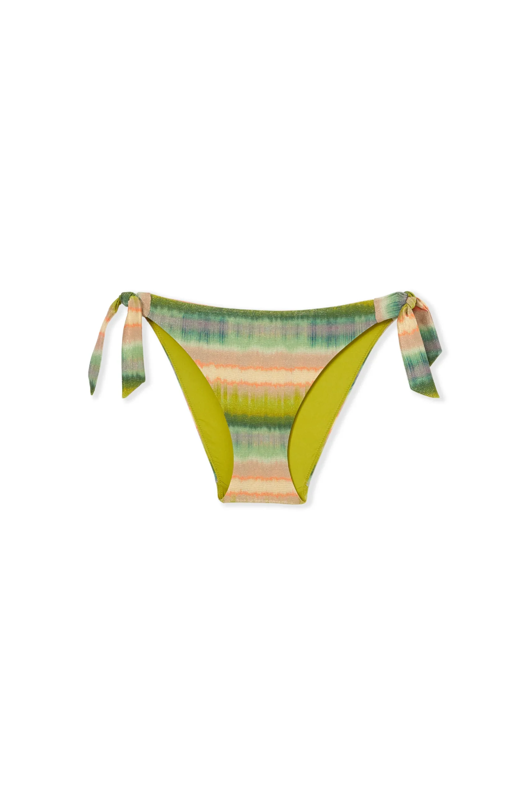 Bas de maillot de bain bikini à nouer imprimé pailleté