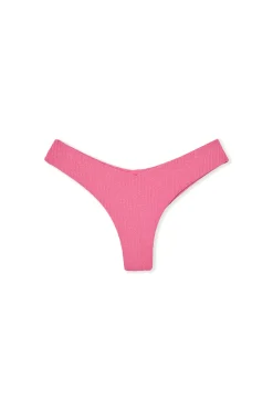 Bas de maillot de bain brésilien high leg pailleté