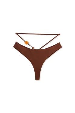 Bas de maillot satiné avec perles - Etam x Hôtel Mahfouf