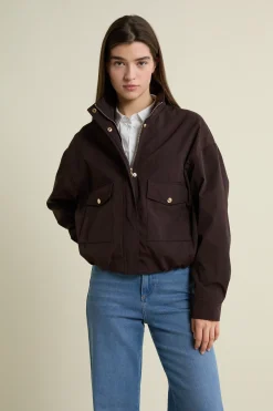 Blouson col montant