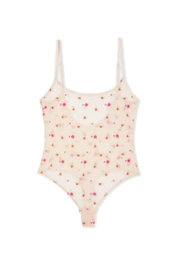 Body dos nu en broderie