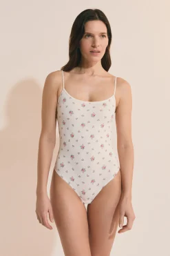 Body string à bretelles fines