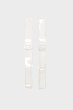 Bretelles amovibles transparentes pour grand bonnet