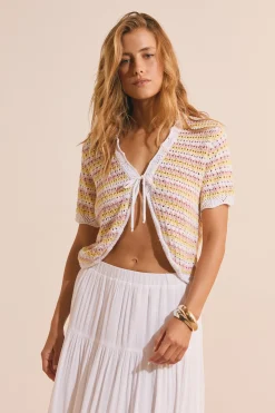 Cardigan en crochet