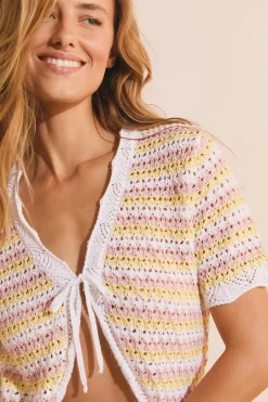 Cardigan en crochet