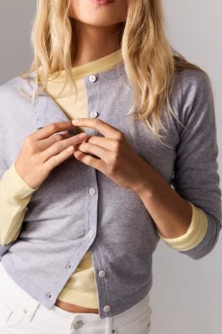 Cardigan 100% laine