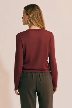 Cardigan manches longues