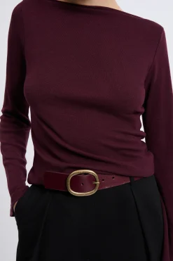Ceinture en cuir
