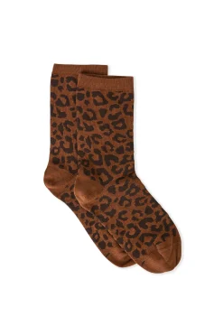 Chaussettes avec coton à motifs