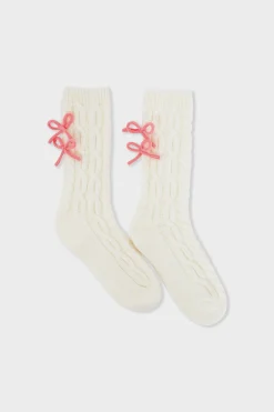 Chaussettes en grosse maille