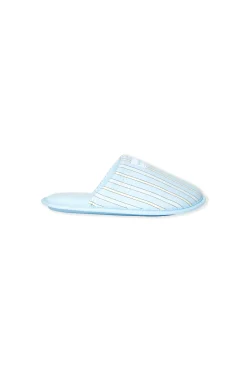 Chaussons mules en coton