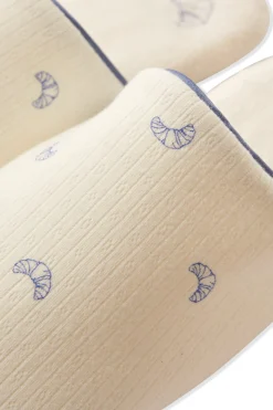 Chaussons mules en coton