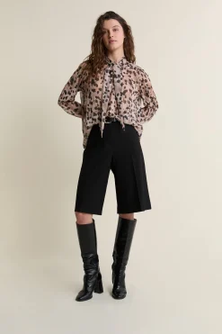 Chemise avec détail à nouer