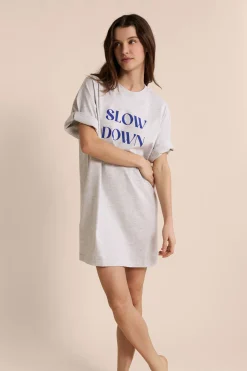 Chemise de nuit en coton