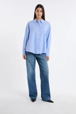 Chemise en coton oxford