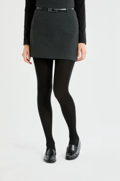 Collant opaque avec cachemire