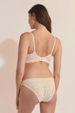 Culotte de maternité en coton et dentelle