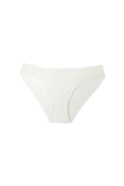 Culotte en dentelle et microfibre sans teinture