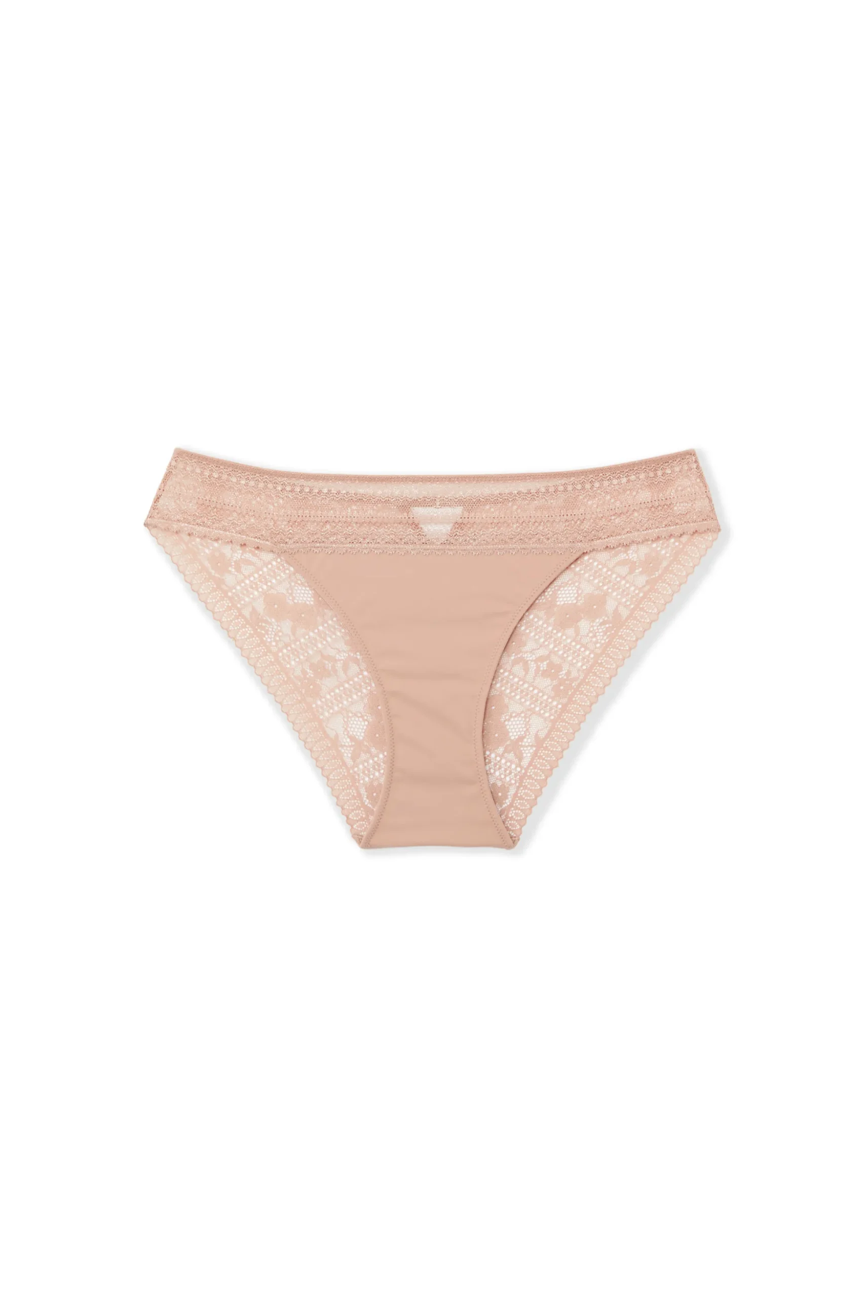Culotte en dentelle et microfibre