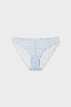 Culotte en dentelle irisée