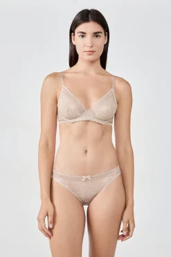 Culotte en dentelle irisée