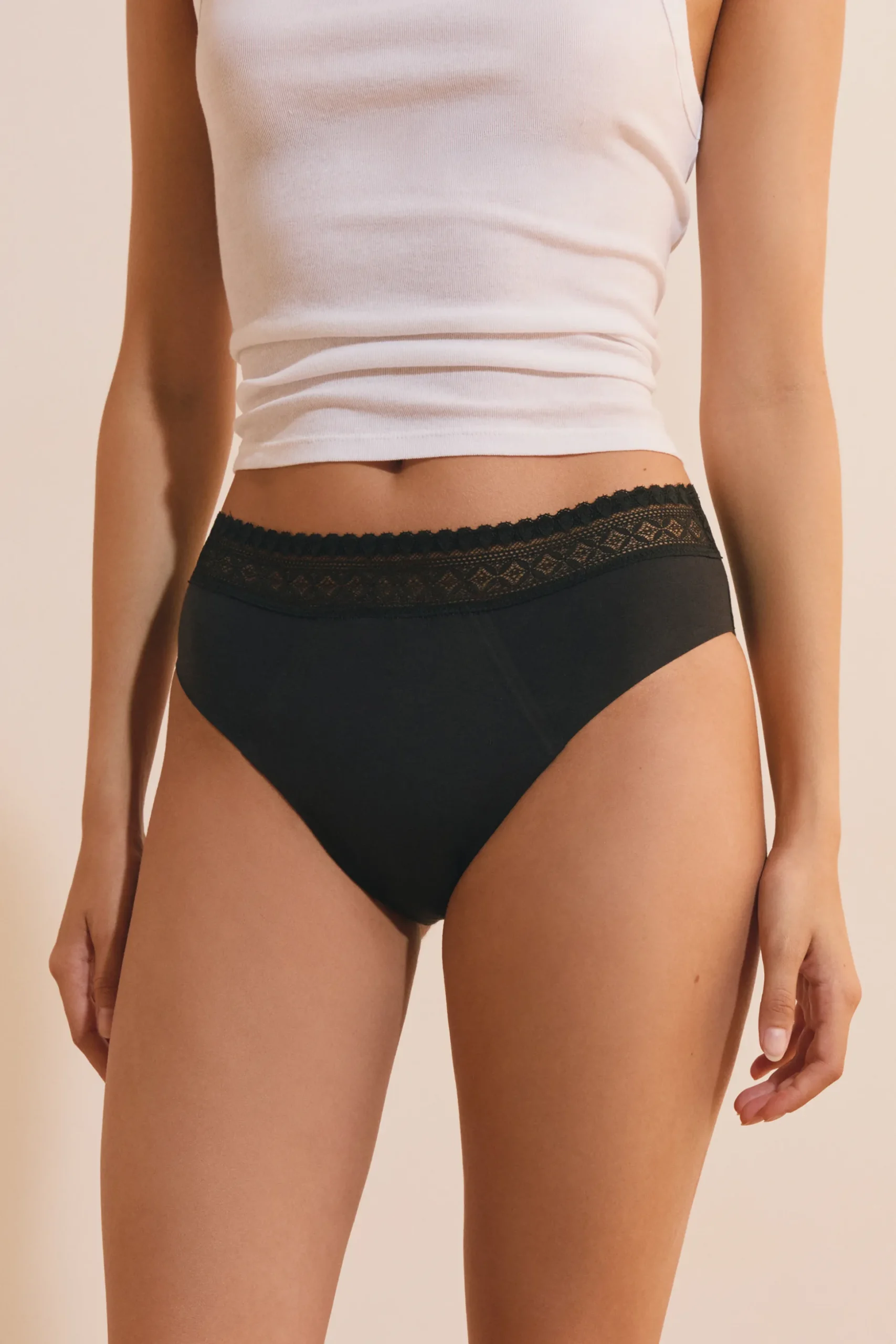 Culotte menstruelle en coton - Flux abondant