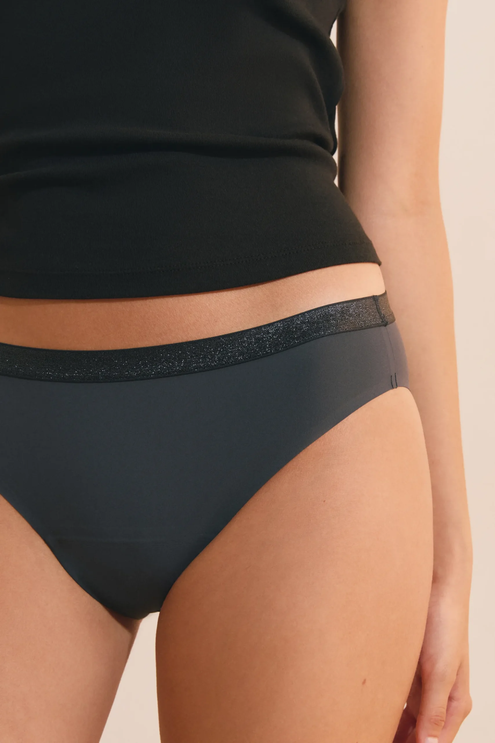 Culotte menstruelle taille haute - Flux abondant