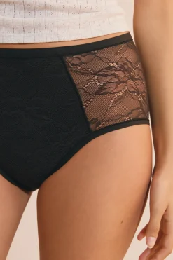 Culotte menstruelle taille haute - Flux abondant