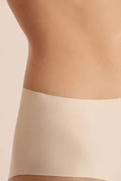 Culotte midi en microfibre