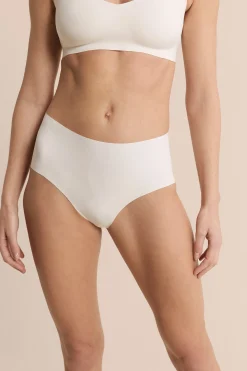 Culotte midi en microfibre