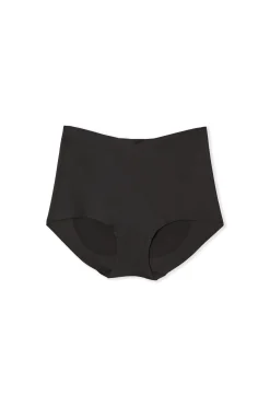 Culotte taille midi en microfibre effet push-up