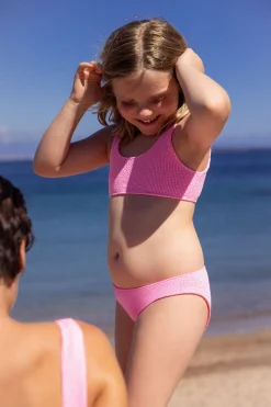 Ensemble de maillot de bain brassière et bas bikini pour enfant