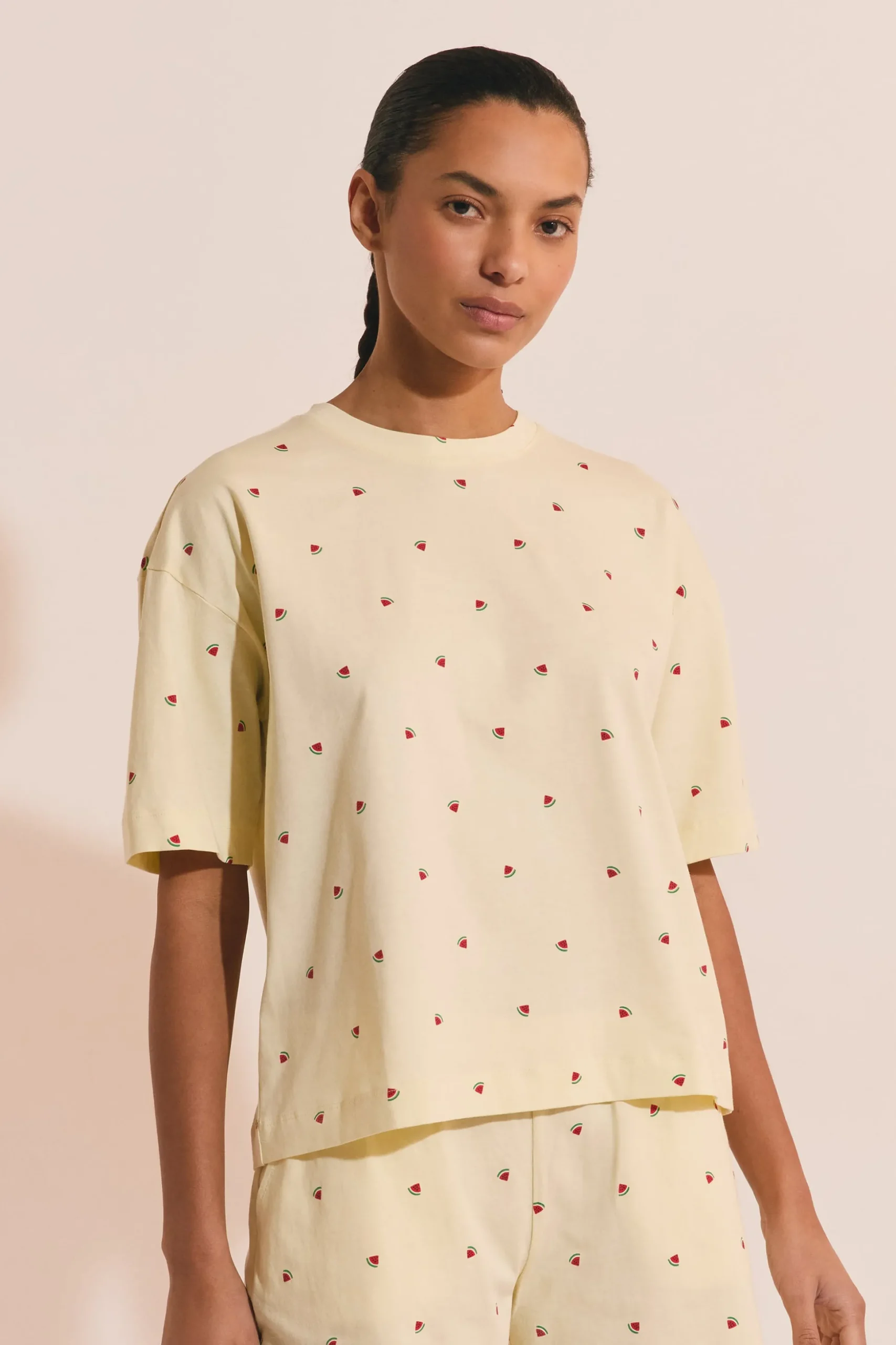 Ensemble de pyjama 2 pièces motifs pastèque