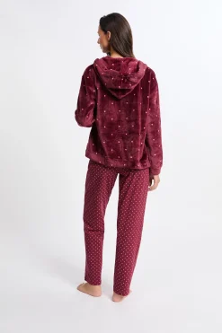 Ensemble de pyjama 3 pièces à motifs avec coton