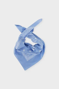 Foulard à motifs en coton