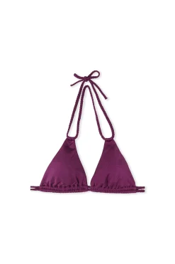Haut de maillot de bain triangle multi positions à nouer