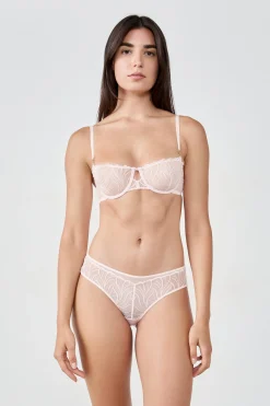 Hipster en broderie florale