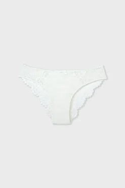 Hipster en microfibre et dentelle