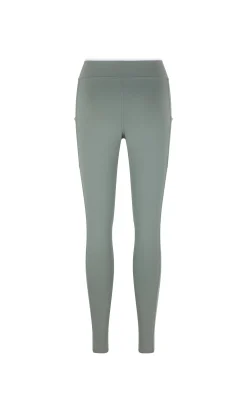 Legging de sport taille haute à bords contrastés