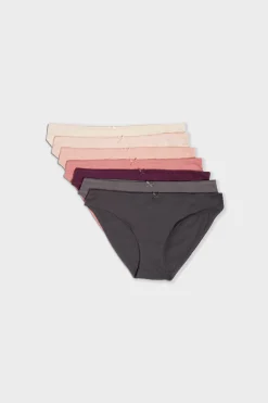 Lot de 7 culottes en coton