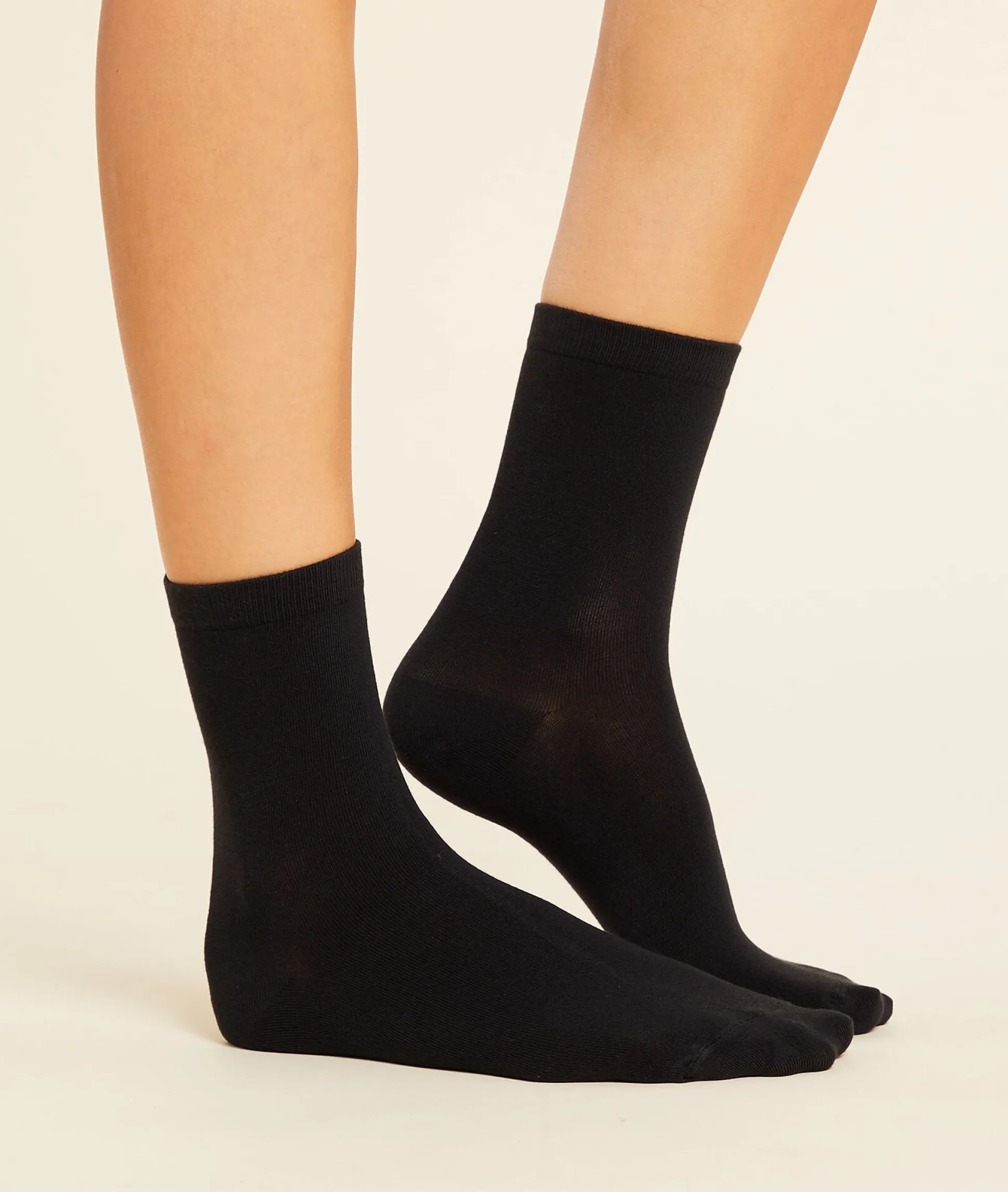 Lot de 2 paires de chaussettes matière thermique