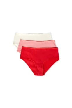 Lot de 3 shorties en coton