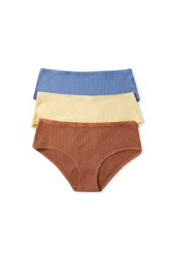 Lot de 3 shortys en coton