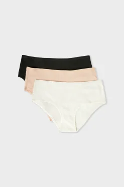 Lot de 3 shortys en coton