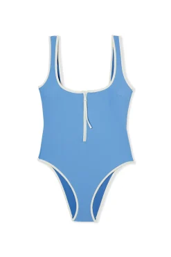 Maillot de bain 1 pièce avec fermeture éclair