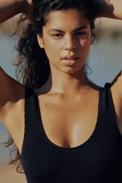 Maillot de bain 1 pièce en matière extensible